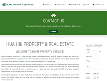 Tablet Screenshot of homepropertyservices.net